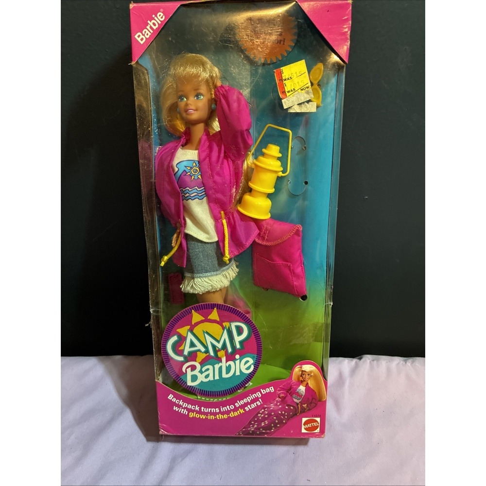 NEW VINTAGE MATTEL 1993‎ CAMP BARBIE 11074-NIB